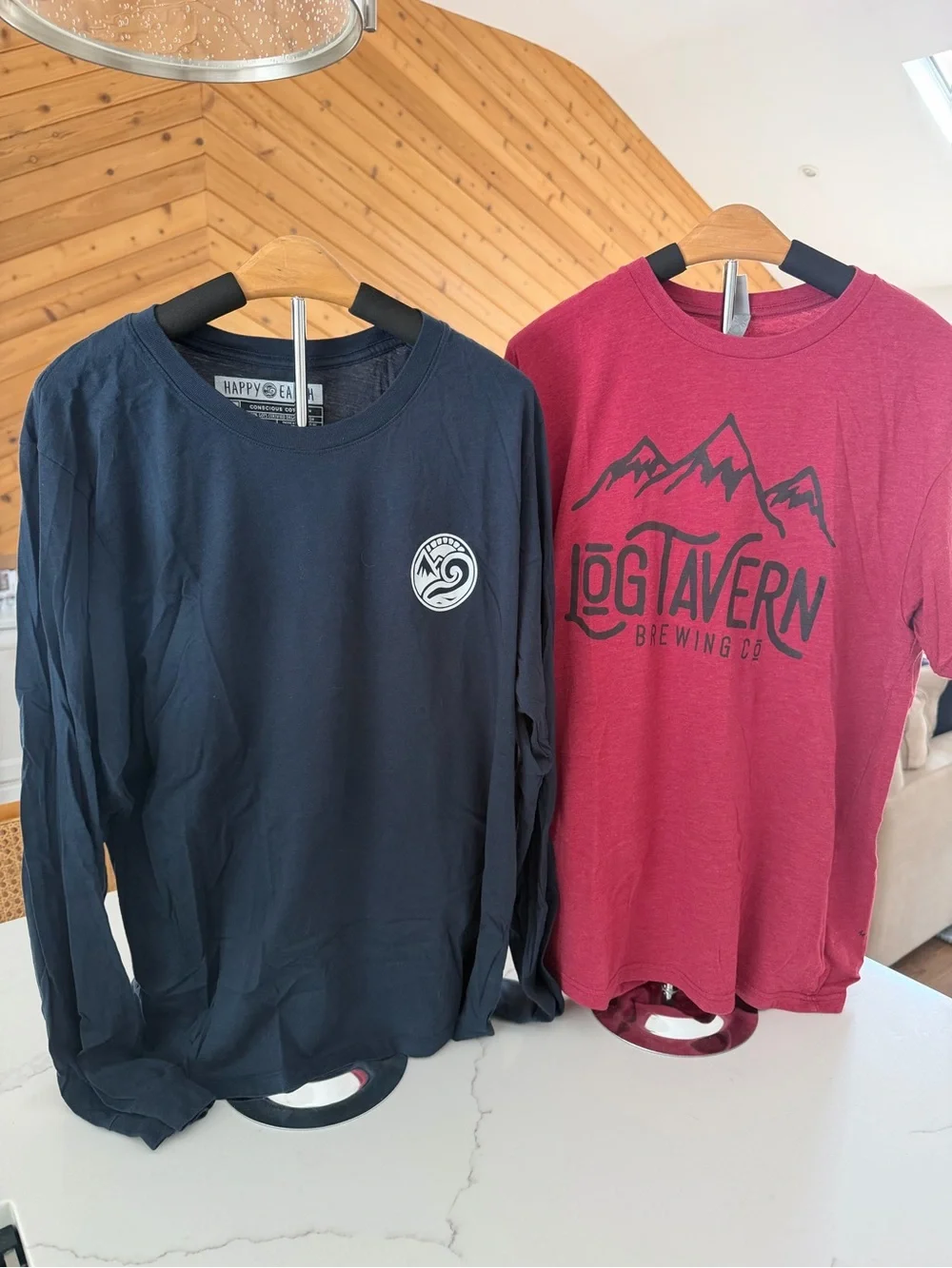 The North Face Men's Short Sleeve Tees - Charcoal & Slate Blue
